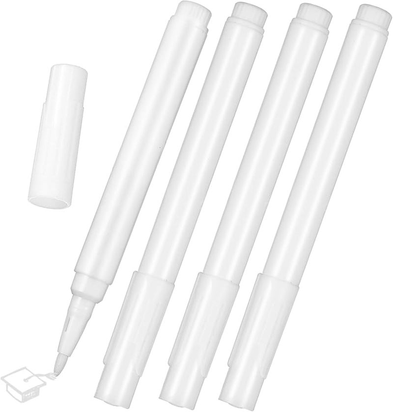 Veemoon 4 Pack Chalk Markers Liquid Chalk Pens for Blackboard Window and Car Glass - Image 1